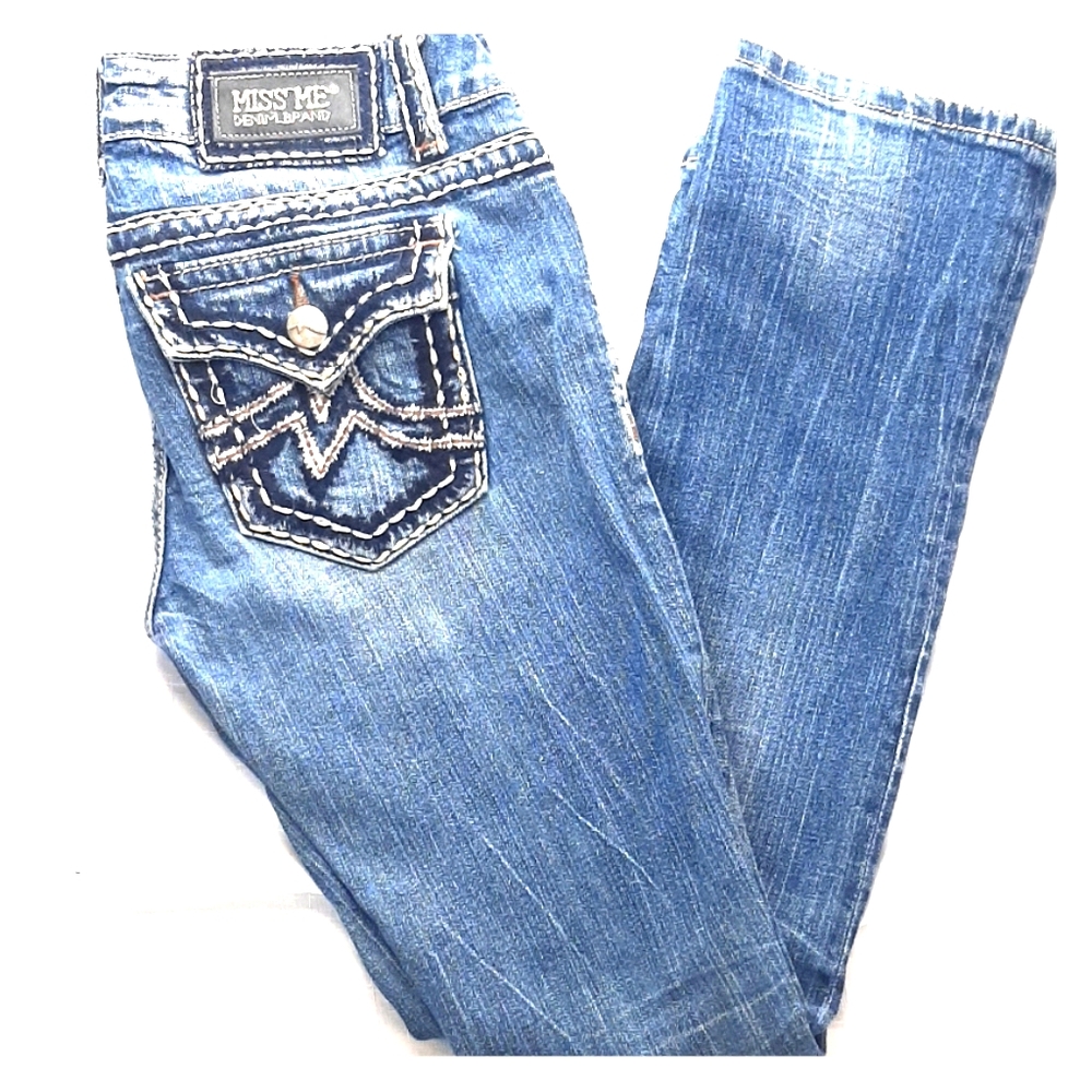 Miss Me Jean's size 28 Inseam 31 Irene Straights